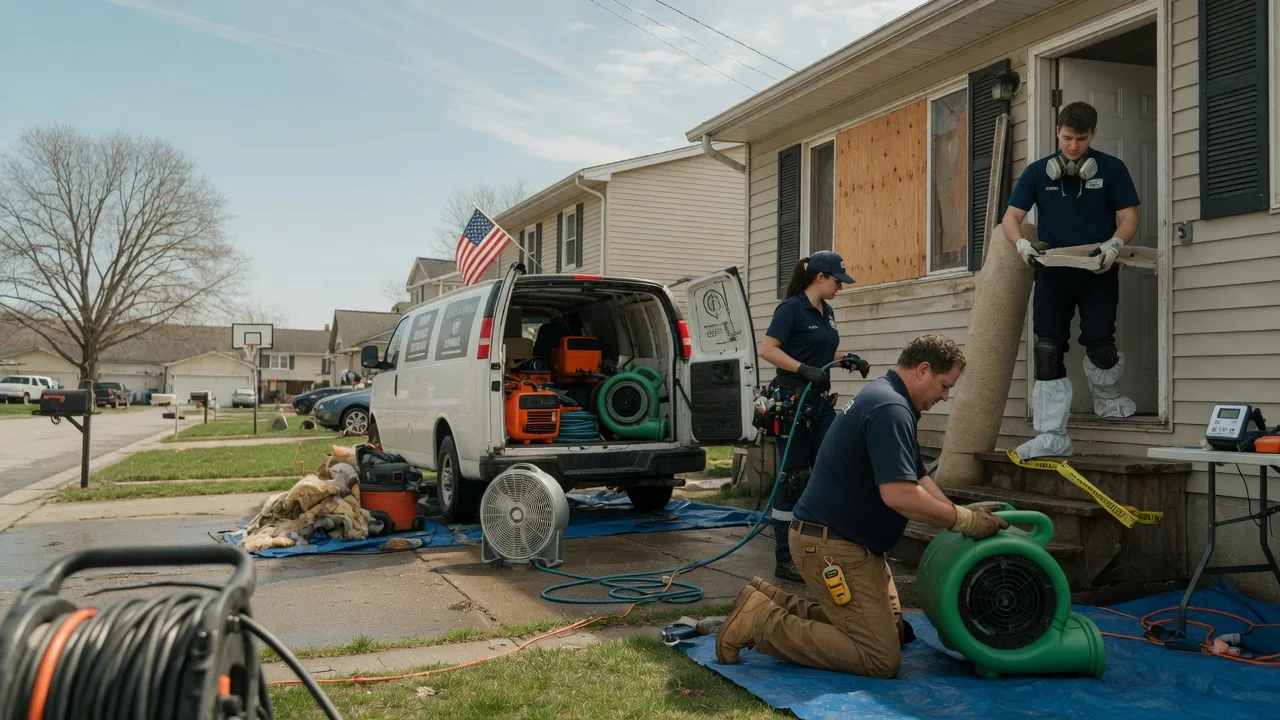 Water Damage Restoration in Upton, MA near me